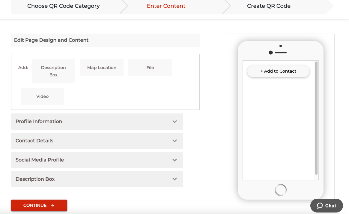 Vcard QR Code Generator Empower Your Business Card