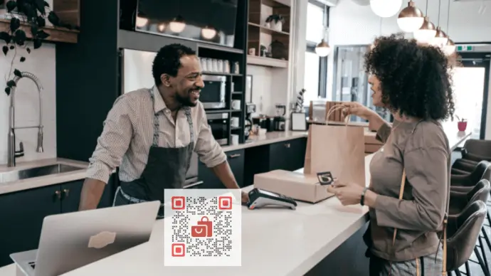 Learn 7 use cases how QR Codes can be used for Shop