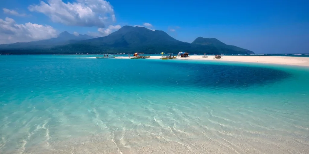 a mesmerising view from the Camiguin island, located in the Phillipines