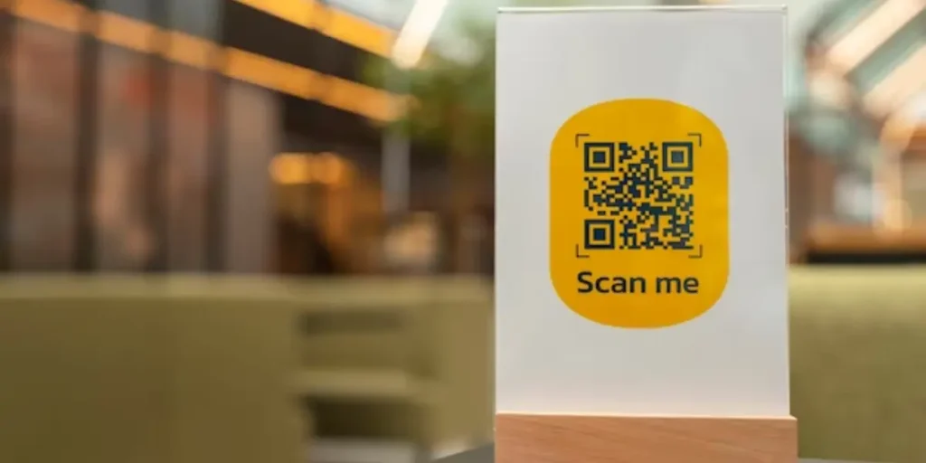 an acrylic QR Code, which is one of the cool QR Codes