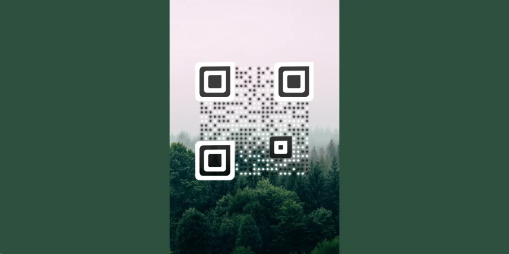 Custom Background QR Code