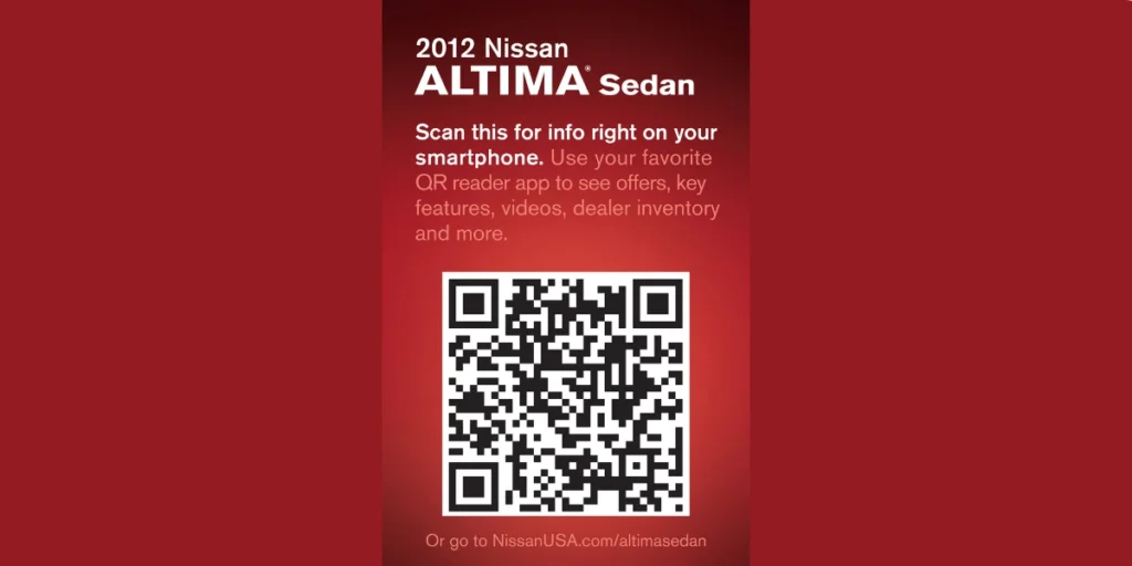 Nissan's QR Code Ad