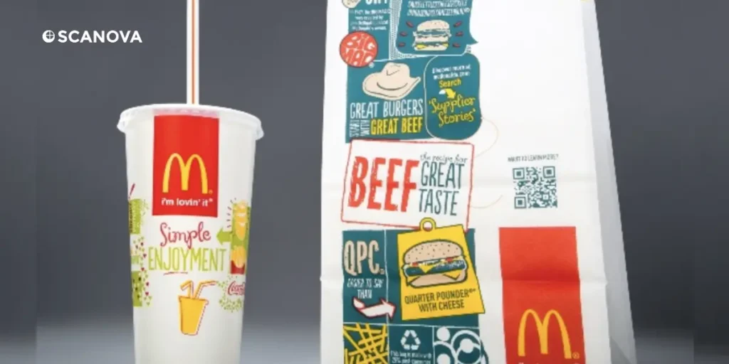 McDonald's QR Code advertising campaign