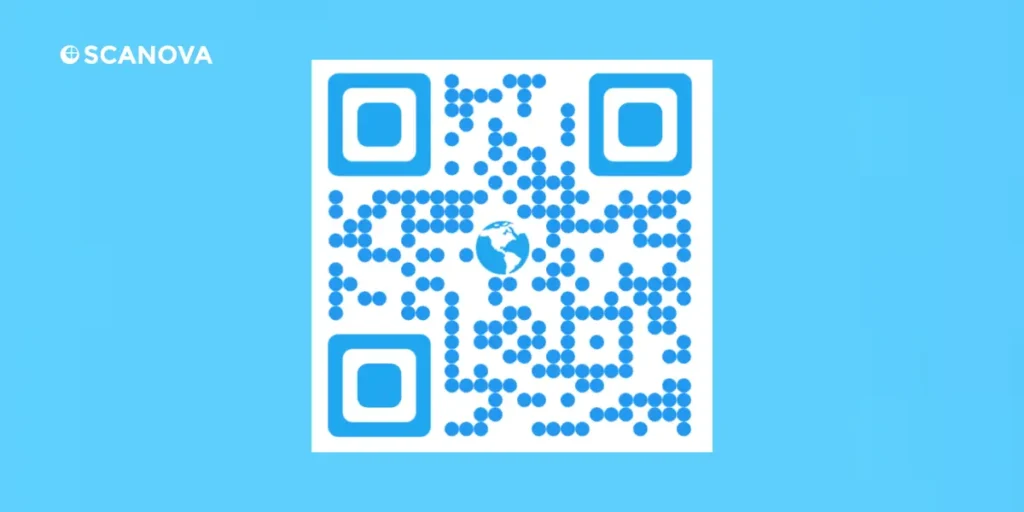 What QR Code with dots?