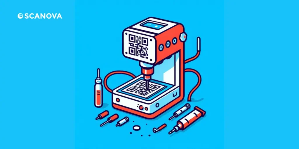 A machine making QRs