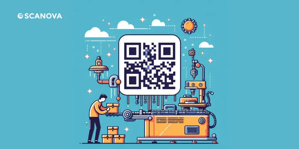 What elements are there in a QR Code template