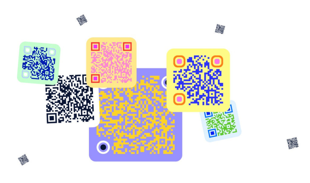 Use cases of hidden QR Codes