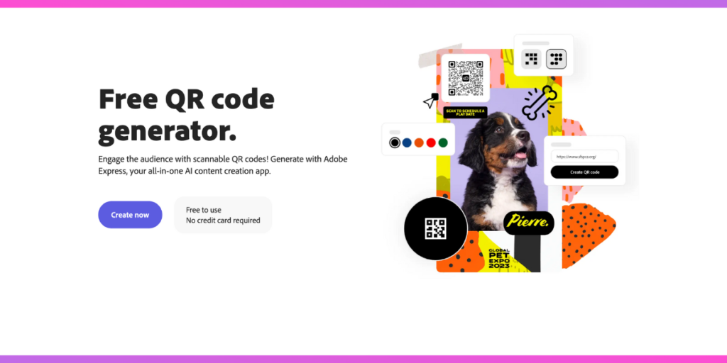 Adobe Free QR Code Generator - is an online, free utility tool used to make basic QR Codes