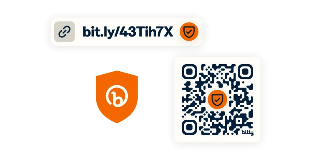 A Bitly QR Code with a short link.