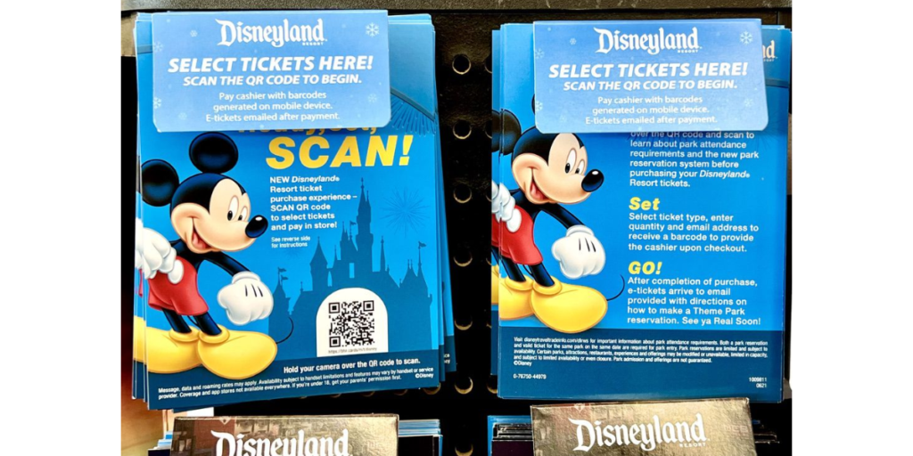 Disney's Ready, Set, SCAN! QR Code campaign at Smart & Final stores.