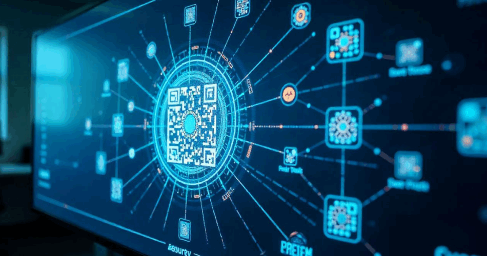 An AI QR Code Generator.