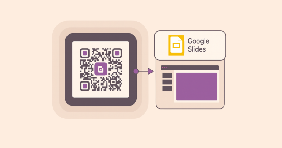 A QR Code Google Slides for sharing Google Slides material instantly.