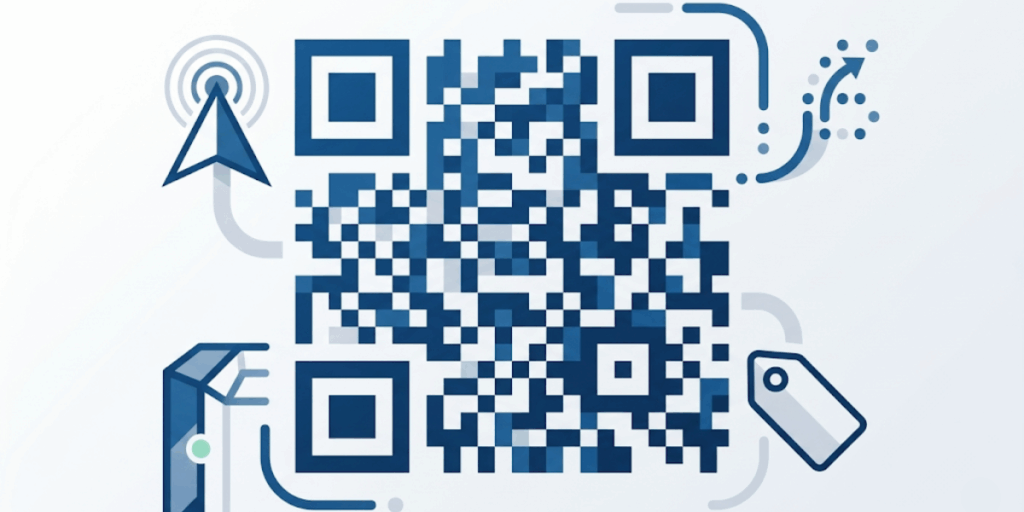 A QR Code built with many features from Scanova. 
