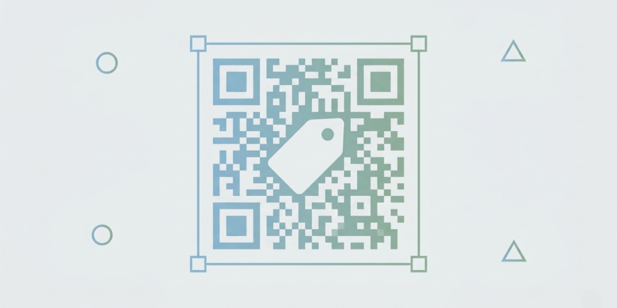 A QR image created using the best QR Code generator for product labels.