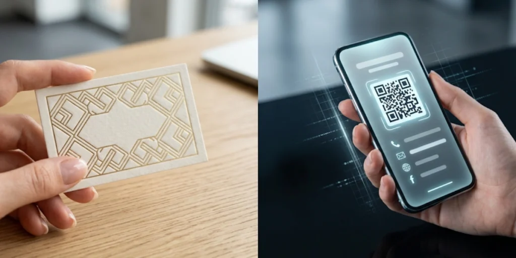 Reasons to have a both physical and a digital card.