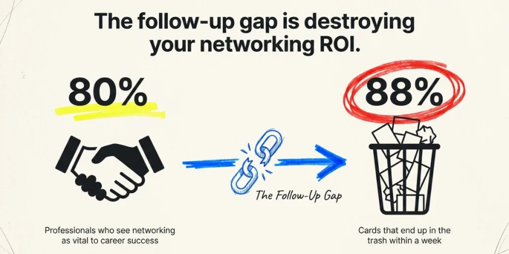 The reasons why social media belongs on a modern business card.