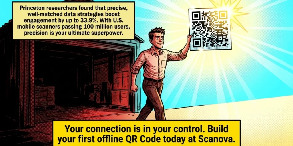 Create your first offline QR Code today with Scanova.