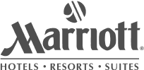 Marriott's logo showcased as an example of leading brands using Scanova's QRs.