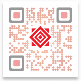 Add a logo or text to
personalize your QR Code - creative