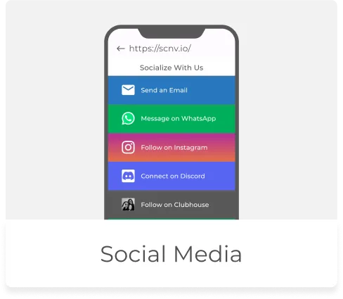 Social Media QR Code