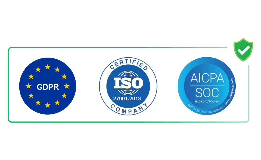 Scanova cumple con ISO 27001:2013, GDPR y SOC2.