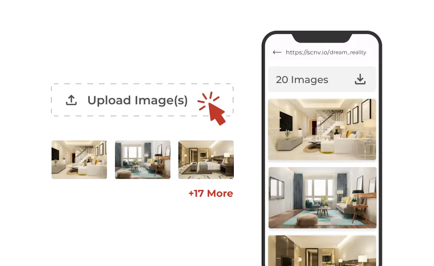 With Scanova's Image QR Code, you can add and remove images anytime. 