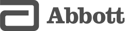 Abbott's logo showcased as an example of leading brands using Scanova's QR Code Generator.