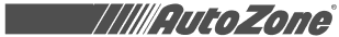 Example of retail brands using Scanova's QR Code Generator, shown with AutoZone's logo.