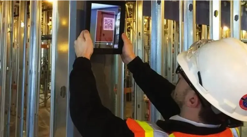 Scanova's QR Codes can also be used in construction industry.