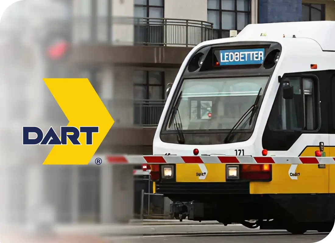 Pasajeros que viajan con DART