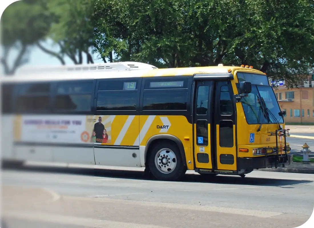 Pasajeros que viajan con DART