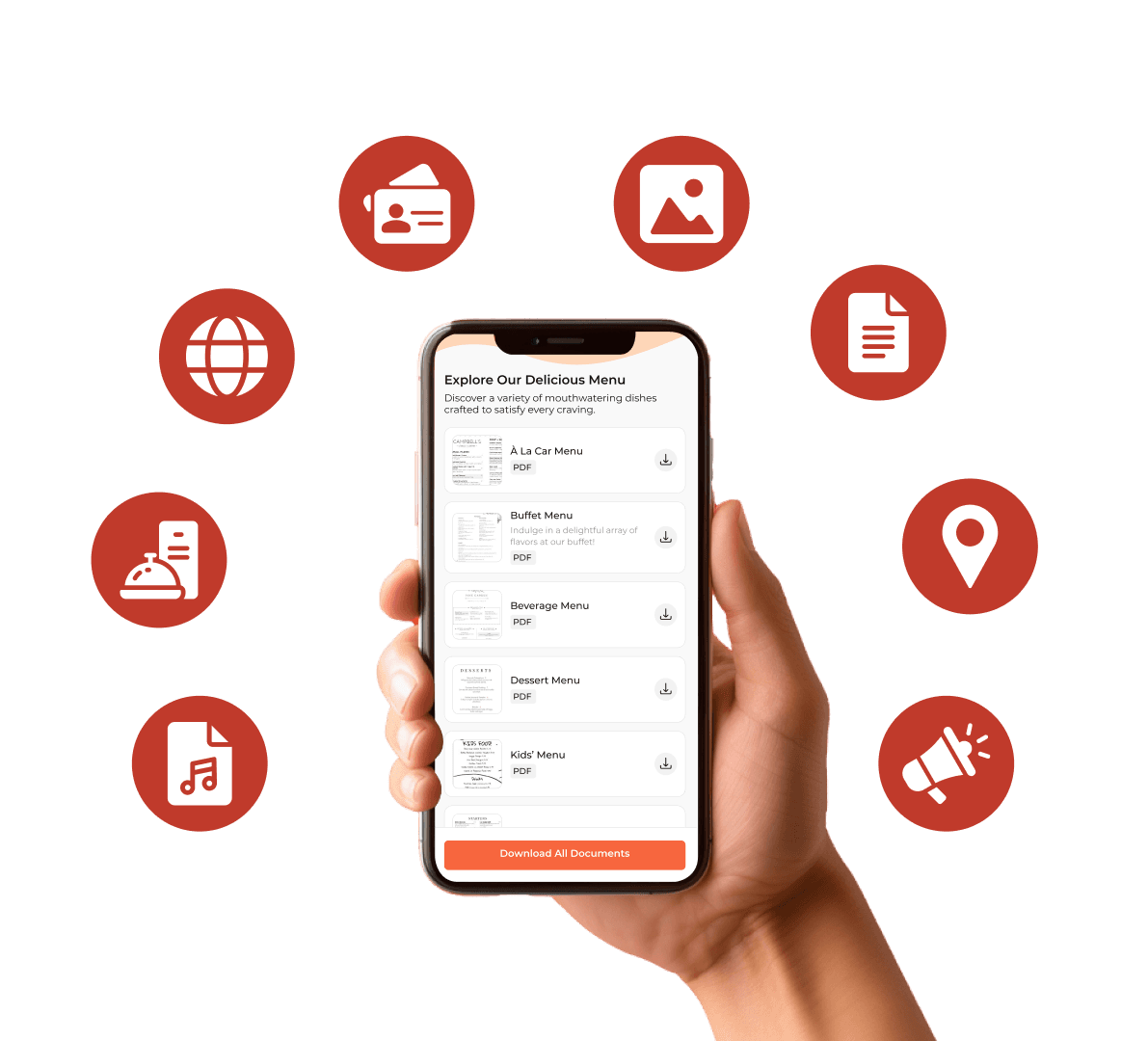 Scanova's diverse QR Categories for every use case