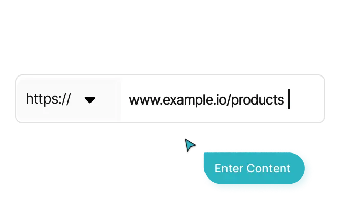 Utilisateur saisissant l'URL du site Web