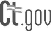 Ct.Gov Logo, un portail gouvernemental qui utilise l'outil de code QR de Scanova pour un accès facile aux informations publiques.
