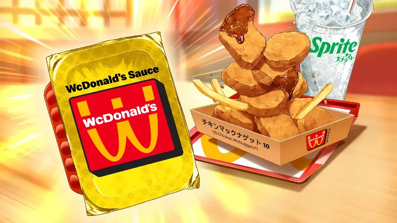 WcDonalds Anime-Werbung campaign image
