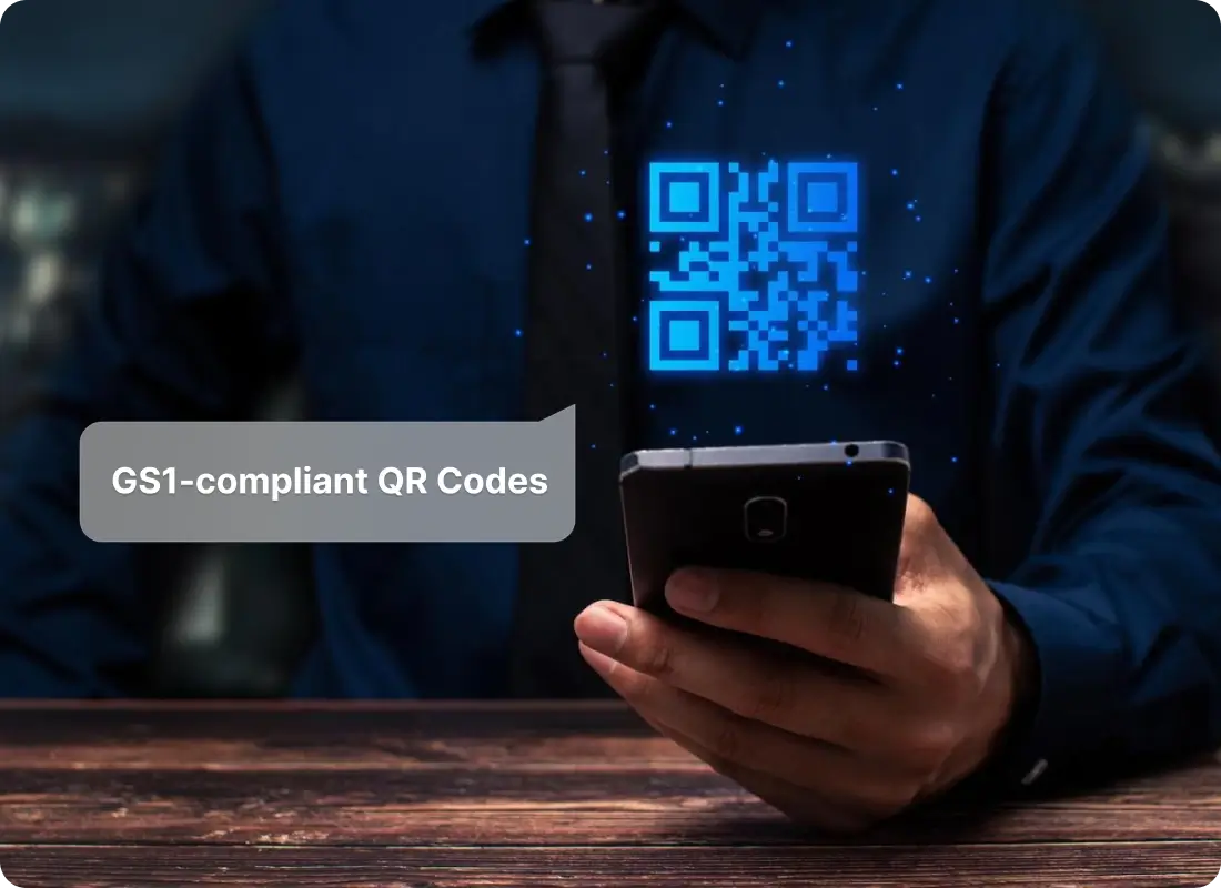 Scanova's GS1-compliant QR Codes in action