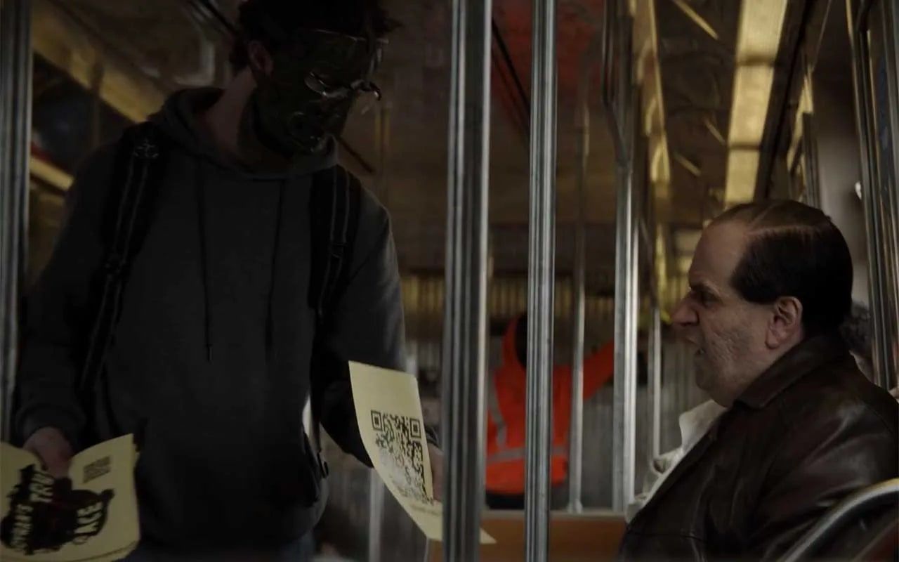 “Gotham’s True Face” QR Easter Egg campaign image